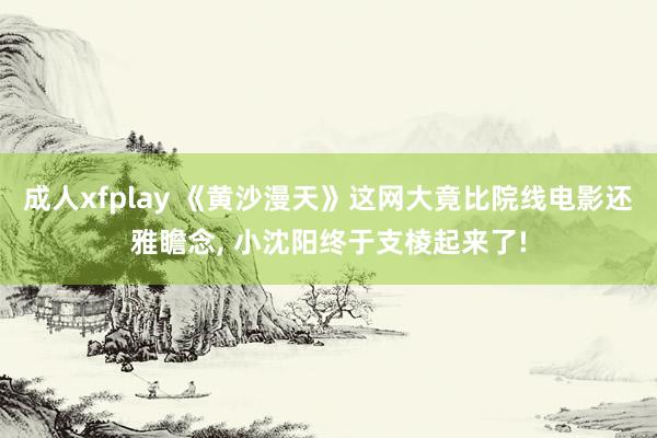 成人xfplay 《黄沙漫天》这网大竟比院线电影还雅瞻念， 小沈阳终于支棱起来了!